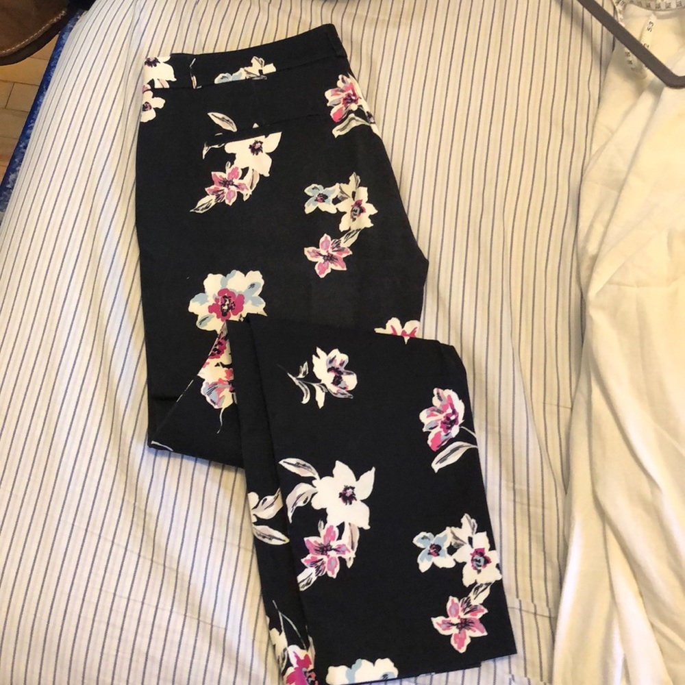 Banana republic Sloan flower pant